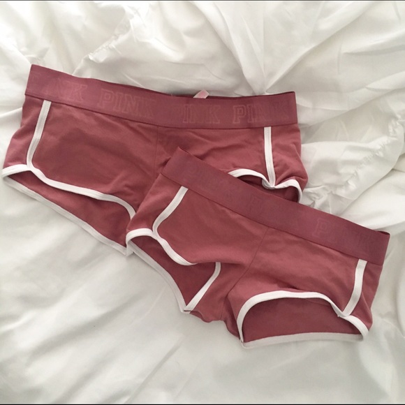 NWT PINK boyshorts solid price - Picture 1 of 1