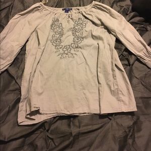 3/4 sleeve blouse