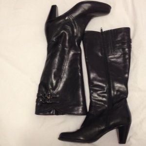 Clarks Media Art Boots, Black