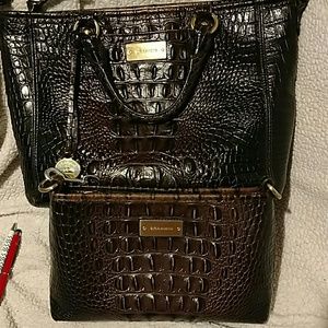 Brahmin purse and Make up bag.