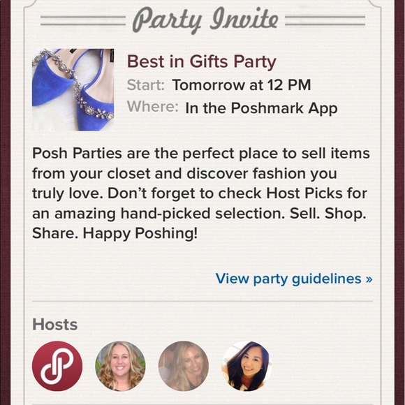 9x Posh Party Co-host - Picture 7 of 10