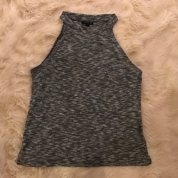 SOLD 🚫 Topshop grey knit tank