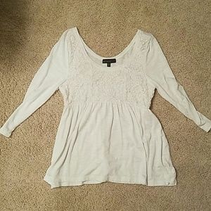 Weaver 3/4th sleeve top