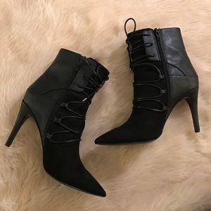 Brand new Nine West lace up booties