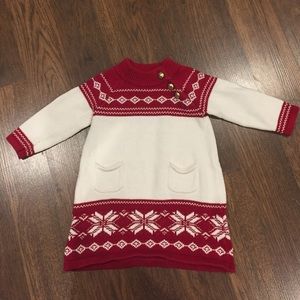 Janie and Jack Holiday Sweater Dress