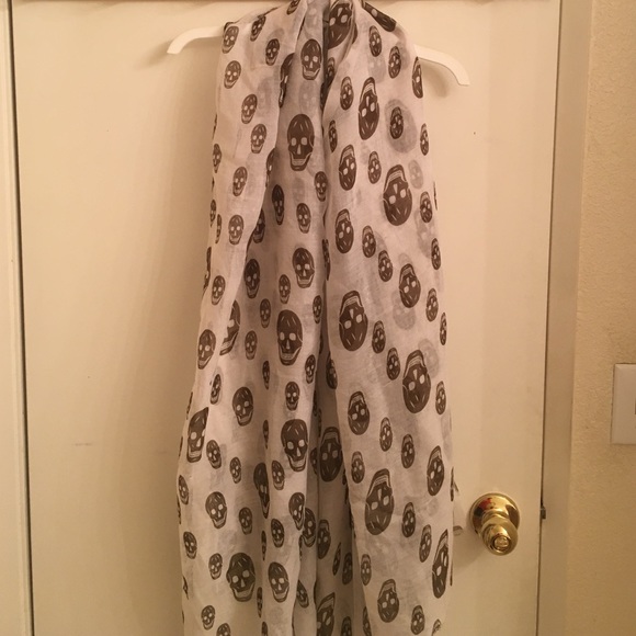 Sheer Skeleton Scarf