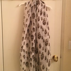 Sheer Skeleton Scarf