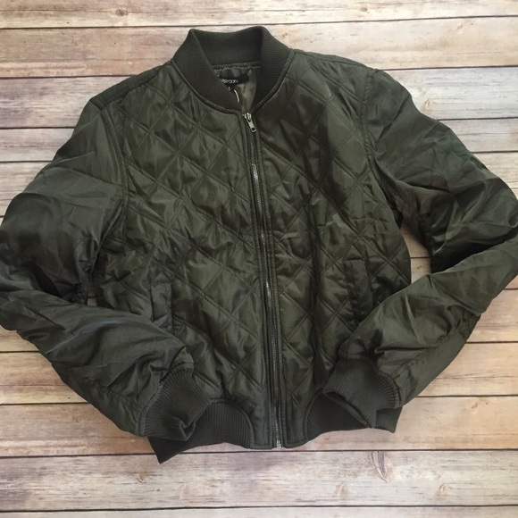 πLAST 1!!! S/M Olive Green Plush Bomber Jacket - Picture 3 of 4