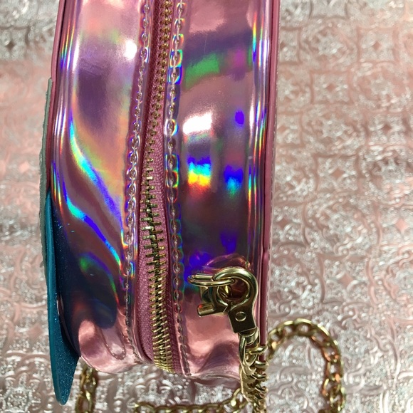 SOLD! Holographic Planet Cross Body - Picture 3 of 4