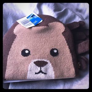 Adorable winter hat set