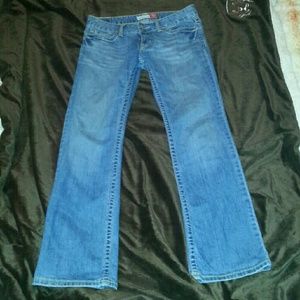 AEROPOSTALE SKINNY BOOTCUT JEANS SZ 5 JR