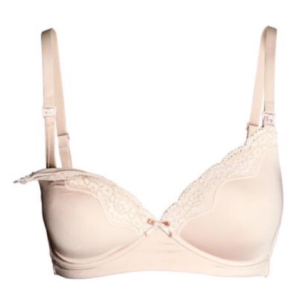 BLACK Memory Foam Nursing Bra (Breastfeeding)