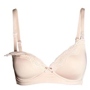 BLACK Memory Foam Nursing Bra (Breastfeeding)