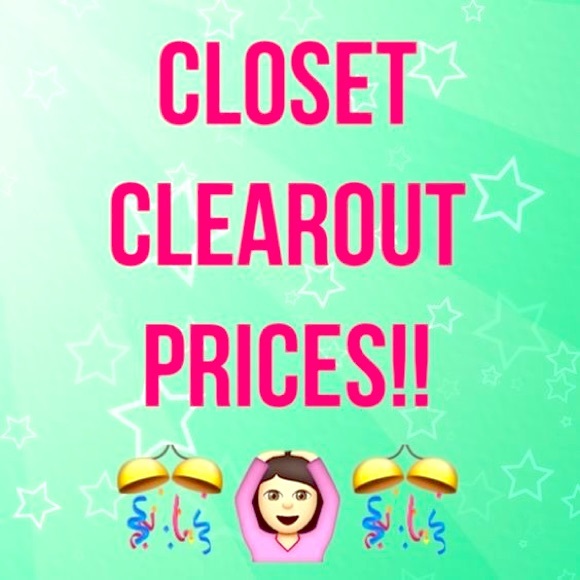 Closet Clear Out!! Bundle and save!!