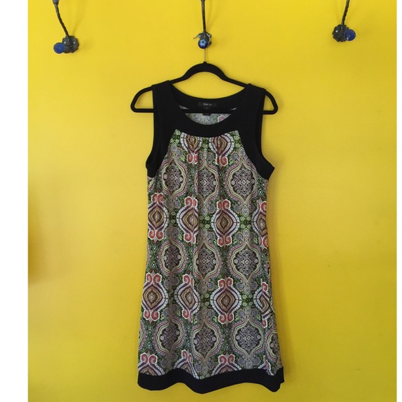 Style & Company paisley print sleeveless dress
