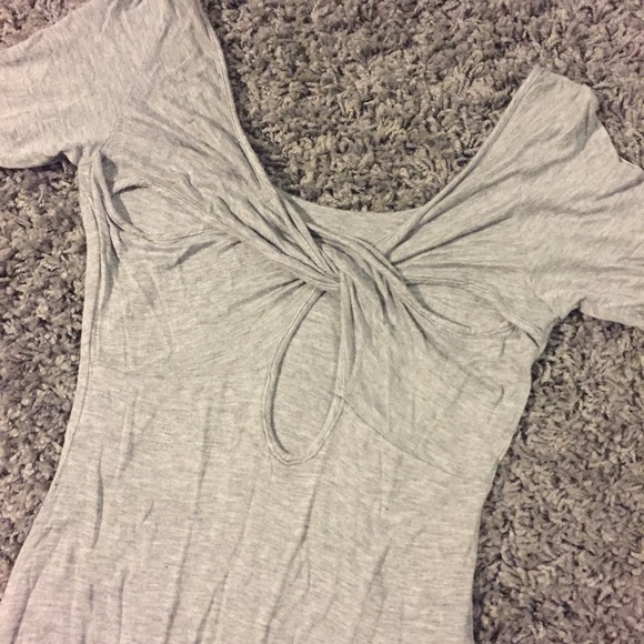 Basic gray dress - Picture 2 of 2