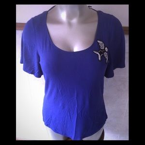 Cobalt Sparrow Top ✨PLUS SIZE