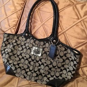 Coach Zippered Tote Bag