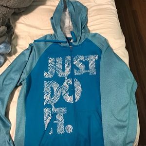 Women's Nike hooded zip up