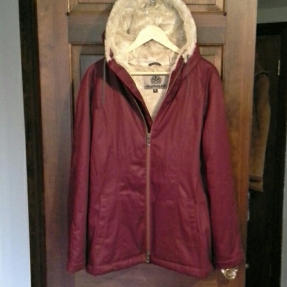 NWOT hemp hoodlamb jacket - Picture 3 of 4
