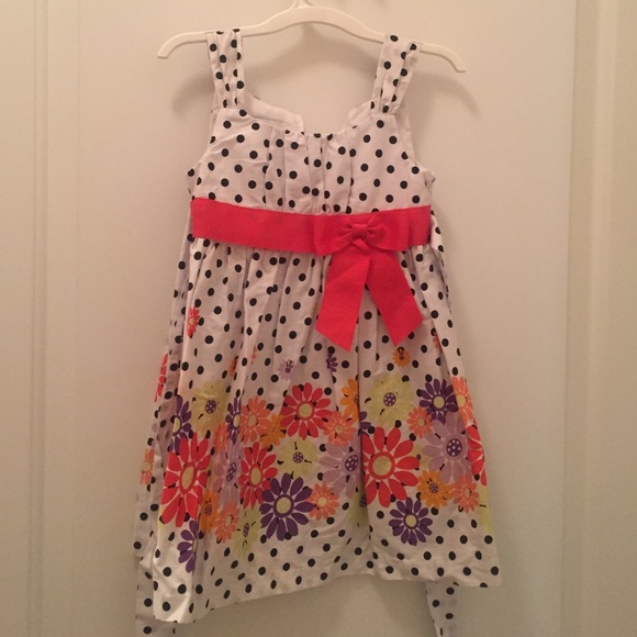 White floral dress