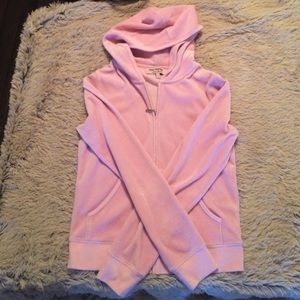 Juicy Couture - pink zip up top lol