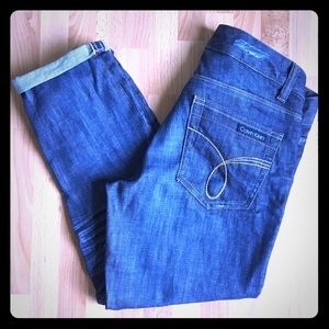 Calvin Klein Cropped Denim size 6