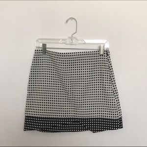 Topshop checkered skirt