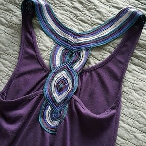 KIMCHI BLUE~PURPLE~UNIQUE BACK DESIGN~SIZE SMALL
