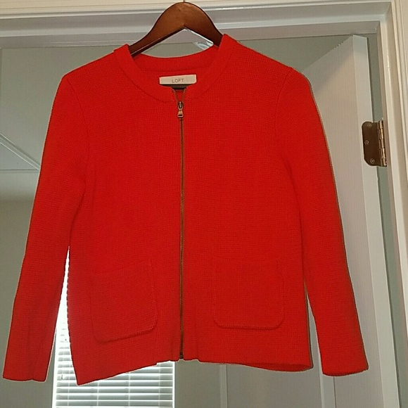 Zip front cardigan