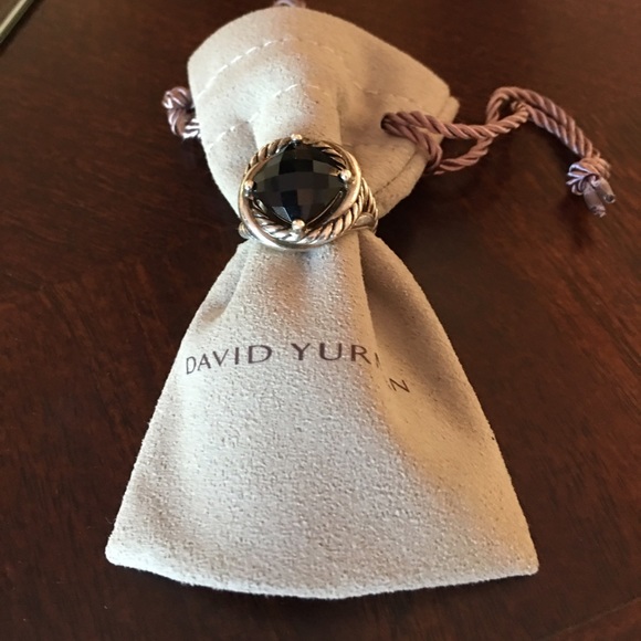 David Yurman Onyx Ring size 6