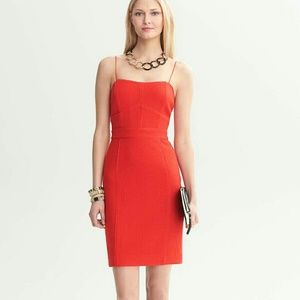 Banana Republic Piped Corset Dress