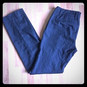 Gap True Straight charcoal gray pants. Size 6.