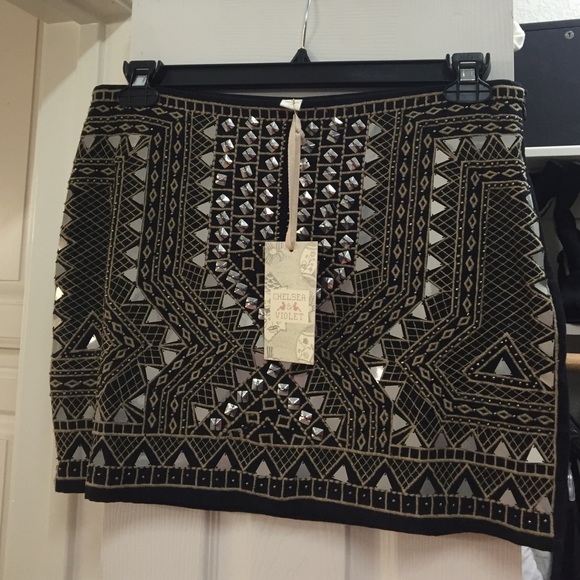 Chelsea and violet beaded skirt