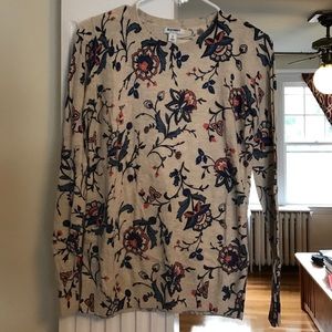 Old Navy Floral Sweater