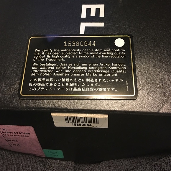 Receipts for Chanel bag - Picture 4 of 4