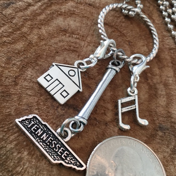 ✨Custom State Charm Necklace✨💎Build UR Bling💎 - Picture 4 of 6