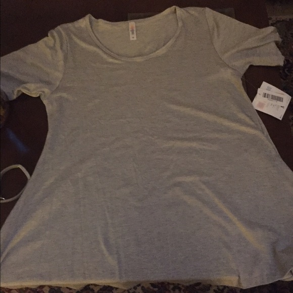 NWT LuLaRoe grey perfect t size med