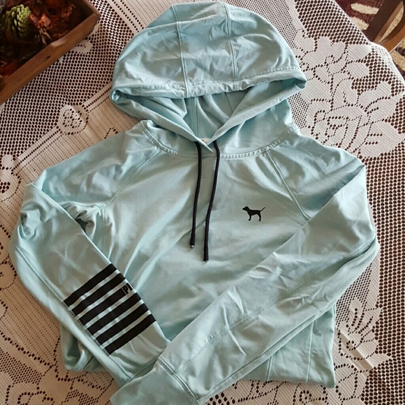 Victorias Secret Baby Blue Ultimate Hoodie