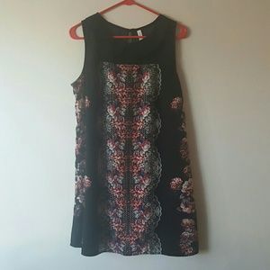 Silky shift dress