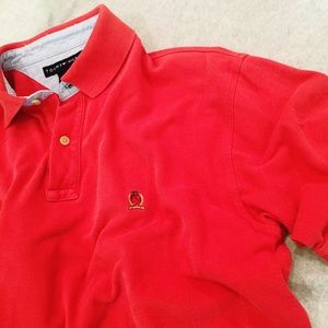 Men's - Tommy Hilfiger Classic Polo-Salmon Heather
