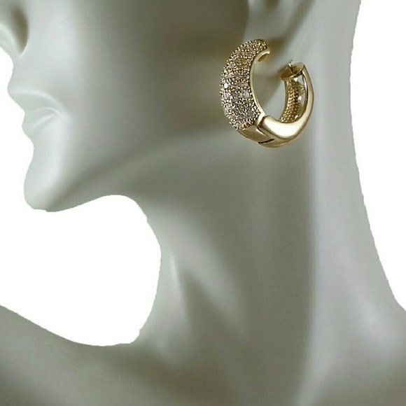 Gold Hook Earring