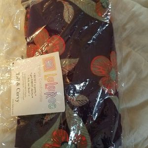 New tc lularoe leggings floral pattern
