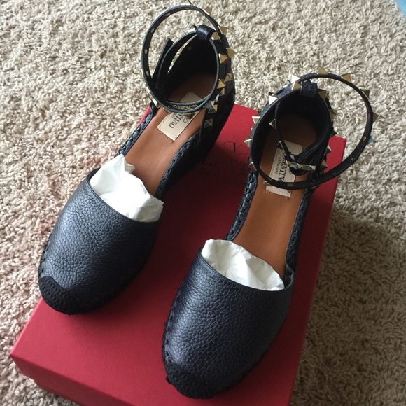 Valentino Shoes - SOLD! Valentino Rockstud Wedges