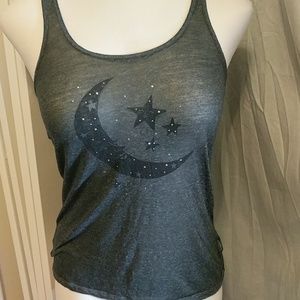 Star and Moon tank top