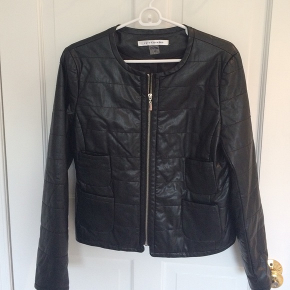 Faux Leather Jacket