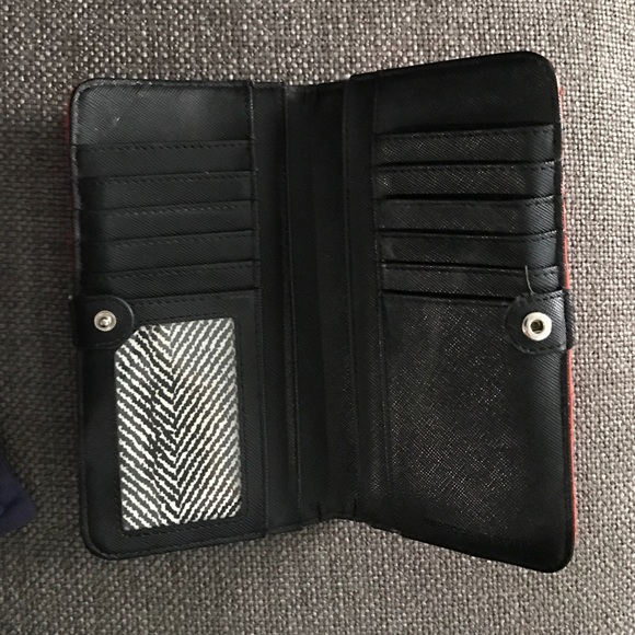 Rebecca Minkoff quilted red wallet - Picture 2 of 3