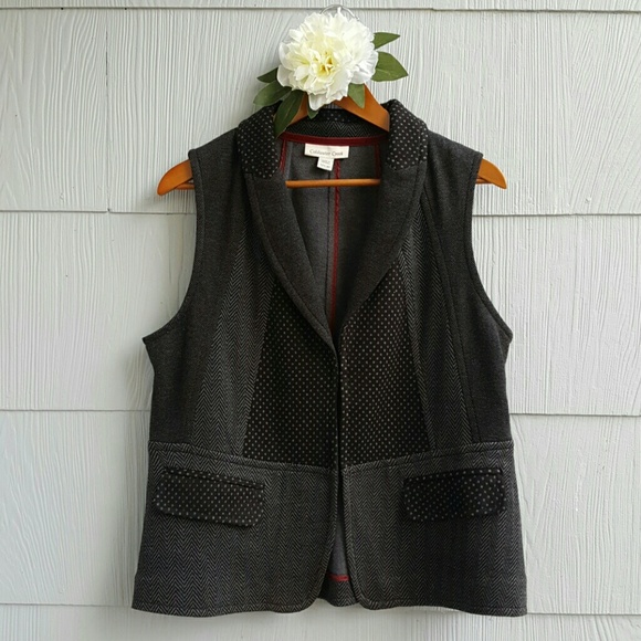 Coldwater Creek Vest Size L 14-16