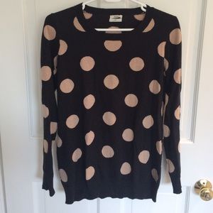 Madewell Polka Dot Sweater