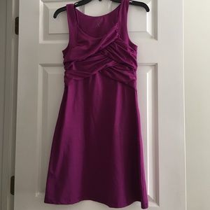 Summer dress.  Color magenta